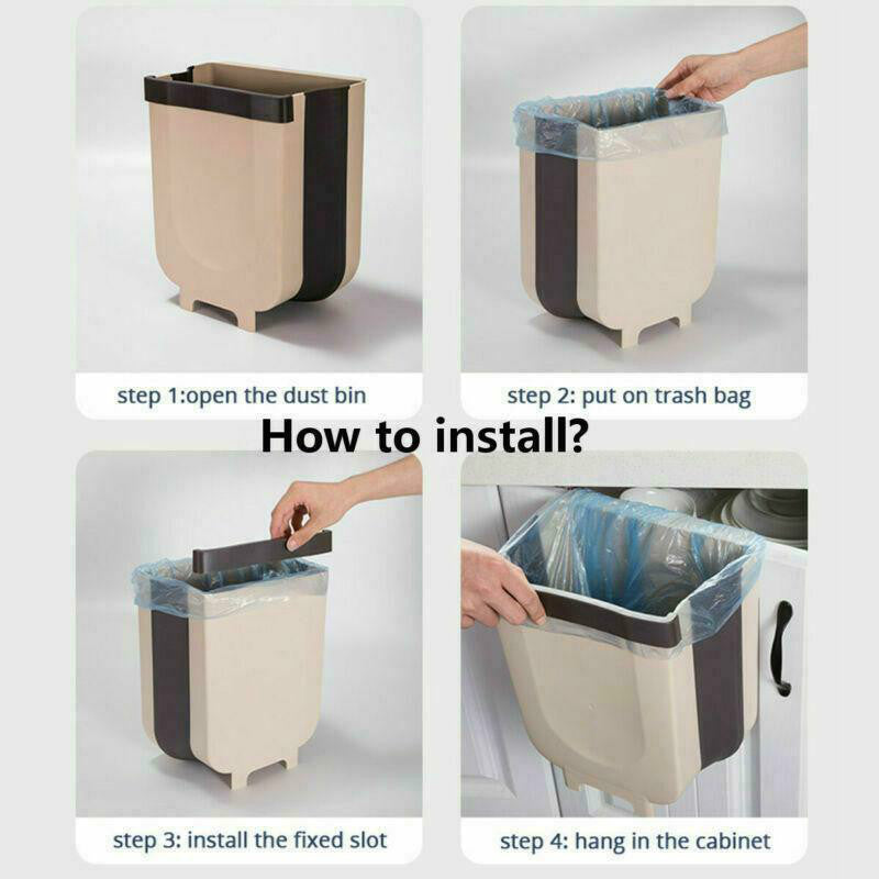 Convenient Folding Trash Can