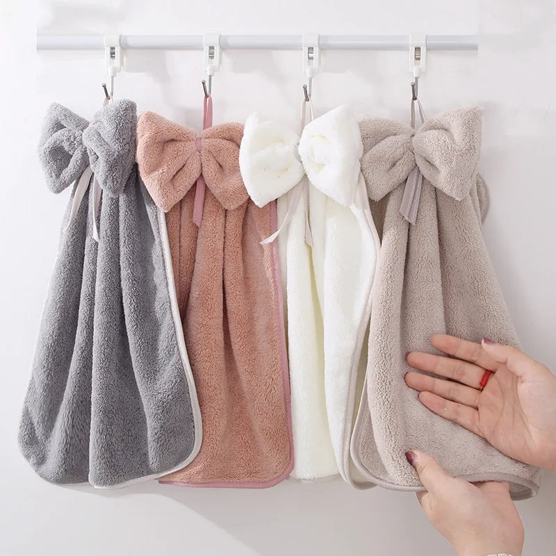 Bowknot Hand Towels