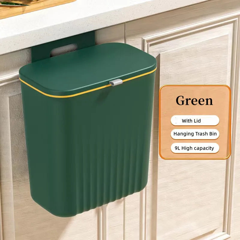 Wall Mounted Hanging Trash Bin