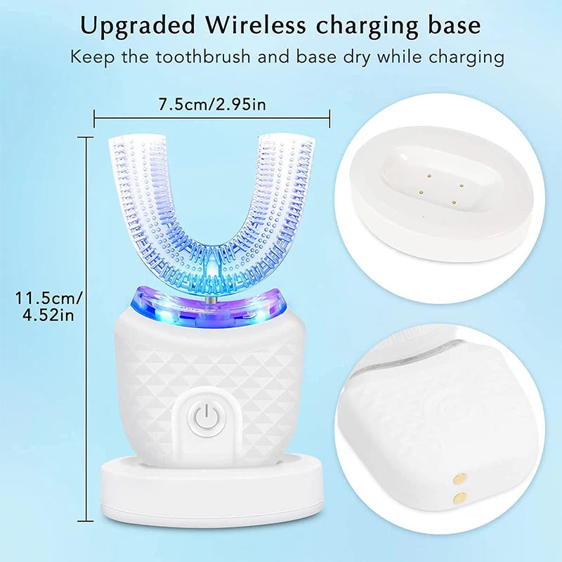 U-shaped electric toothbrush