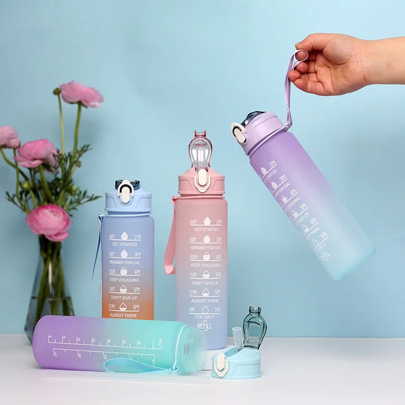 Motivational Portable Water bottle