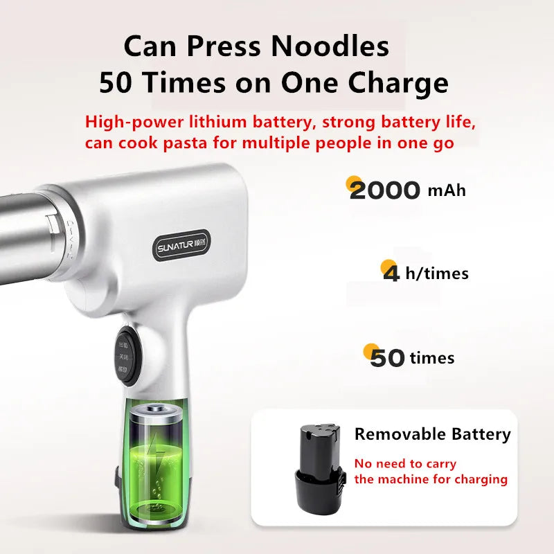 SUNATUR Stainless Steel Pasta Maker