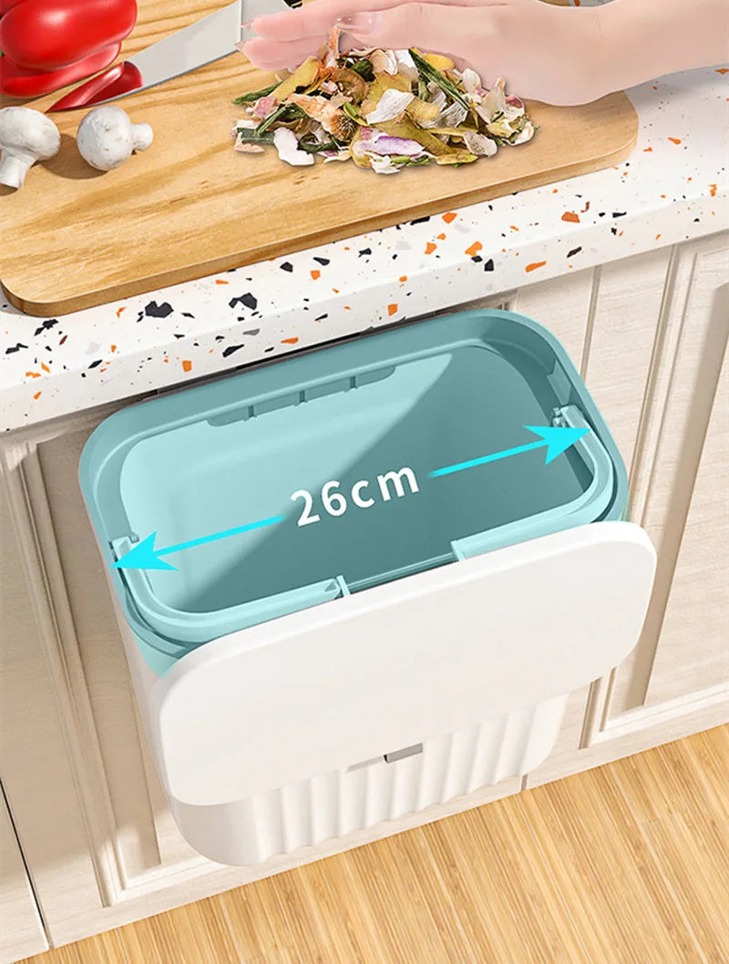 Wall Mounted Hanging Trash Bin