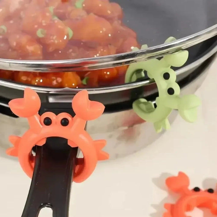Small Crab Silicone Spatula Holder