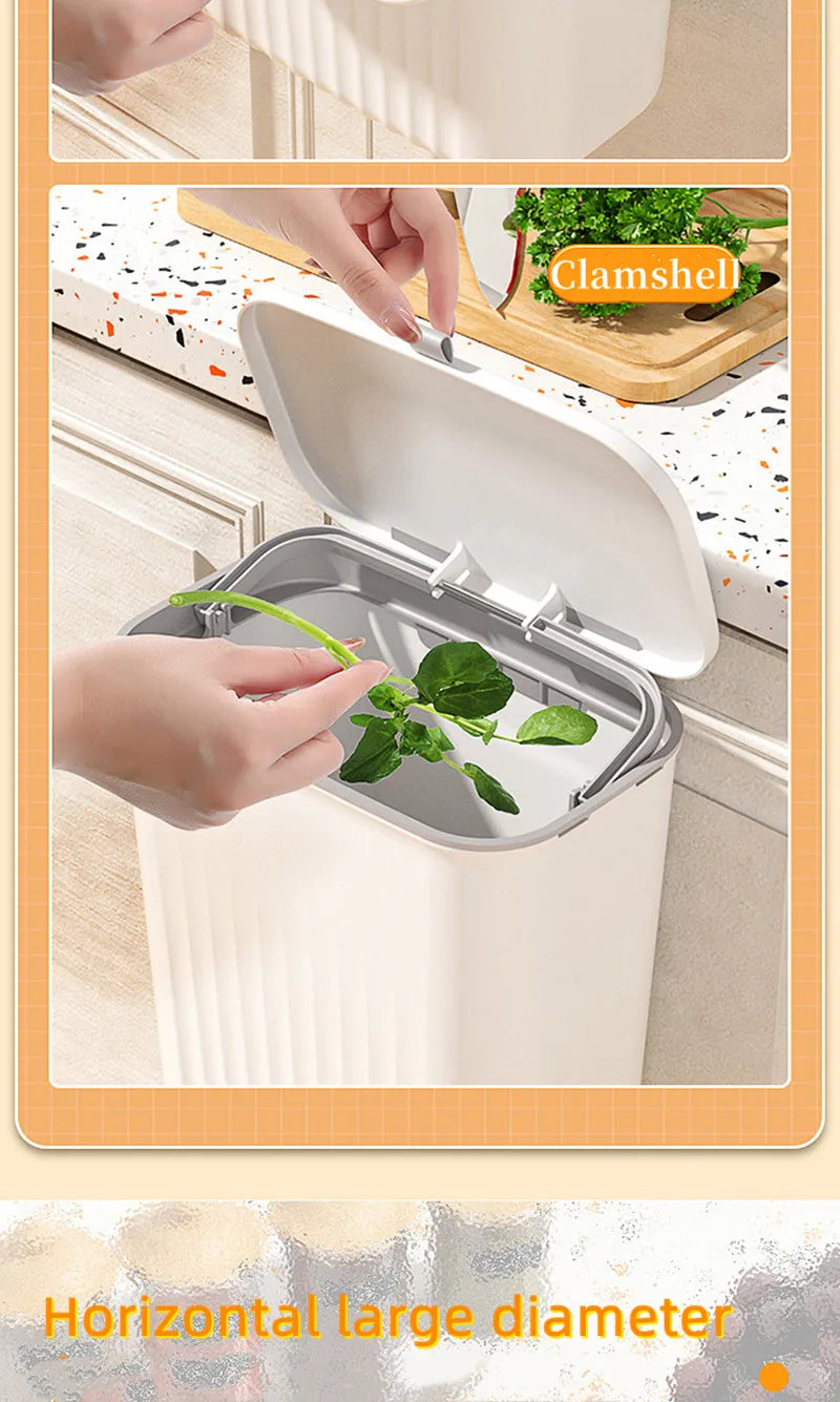 Wall Mounted Hanging Trash Bin