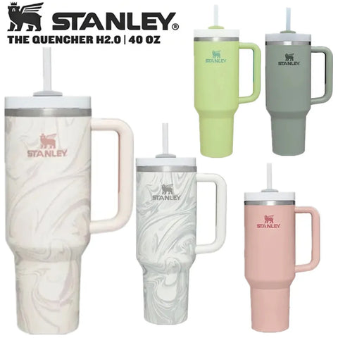 Stanley Tumbler with Handle Straw