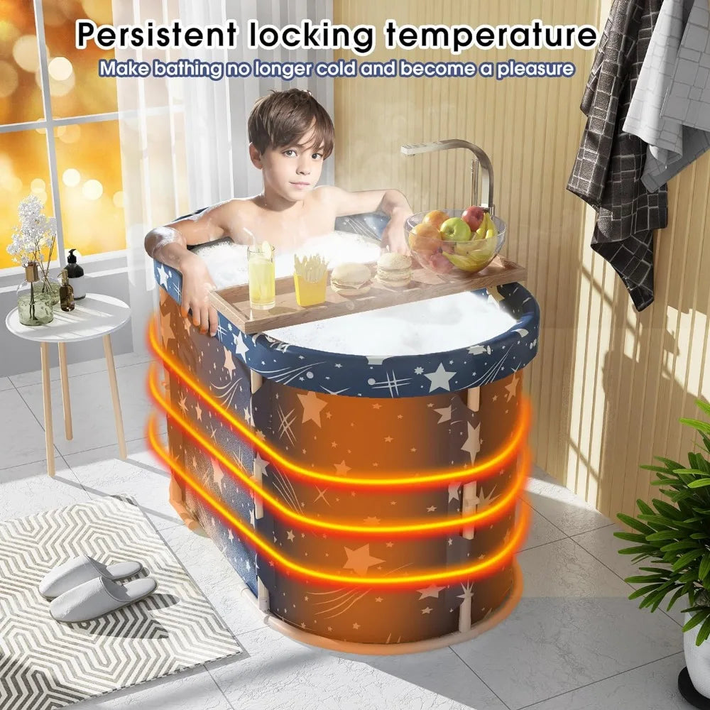 Foldable Freestanding Bathtub