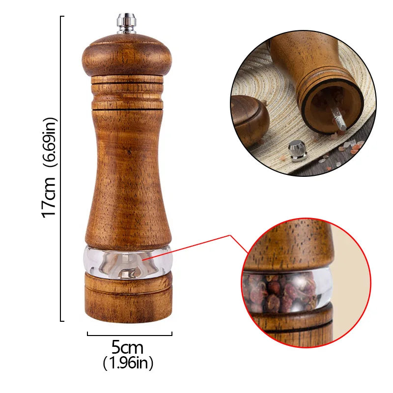 6-inch Manual Pepper Grinder