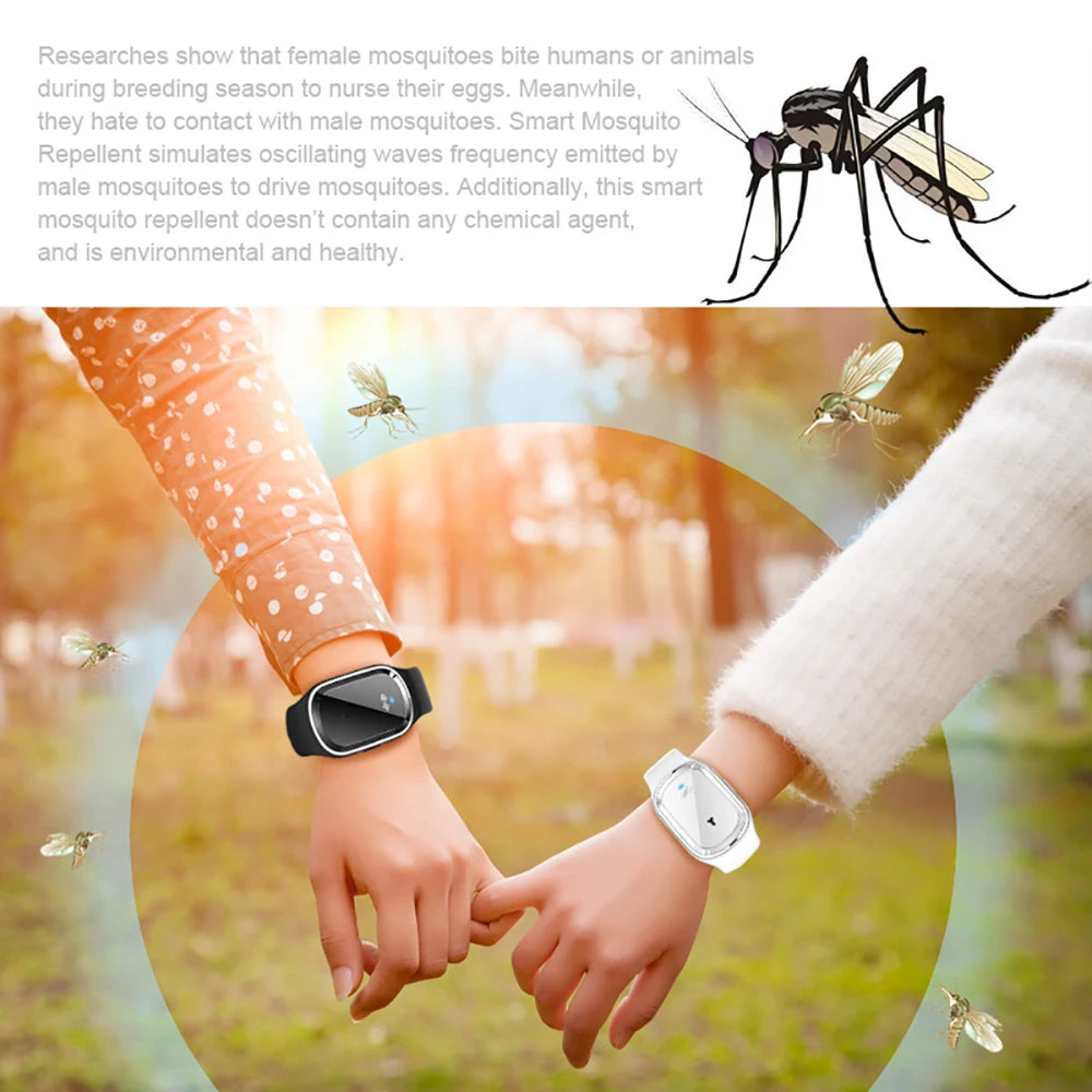 Ultrasonic High-Tech Mosquitoes Repeller Bracelet