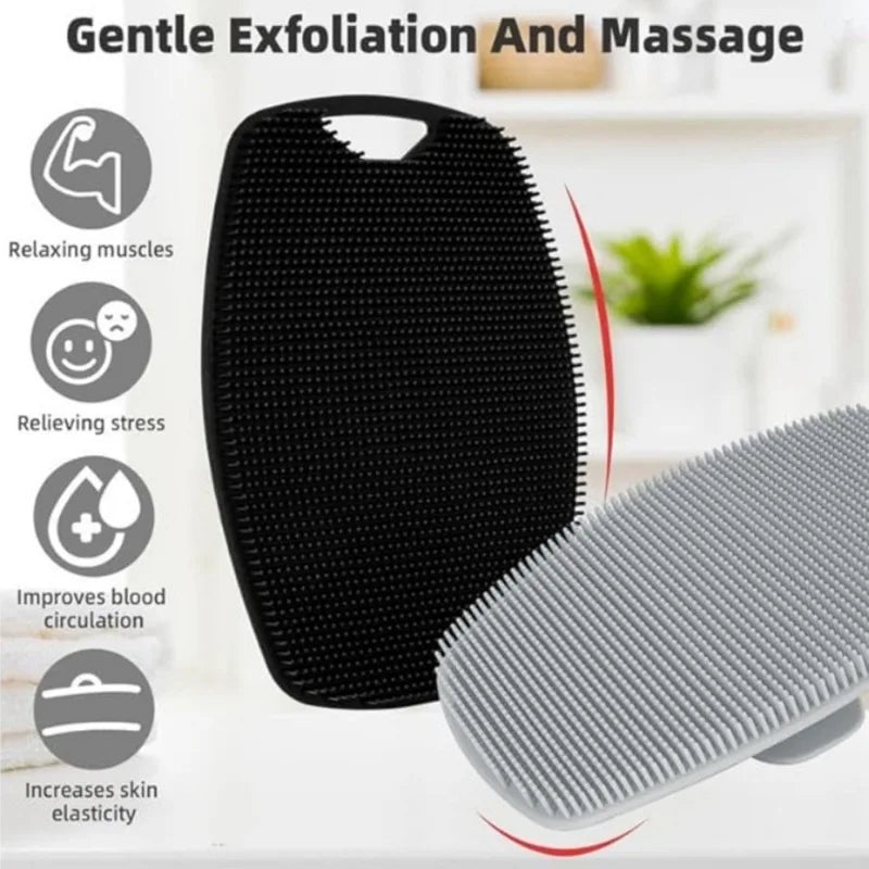 Portable Silicone Bath Wash Brush
