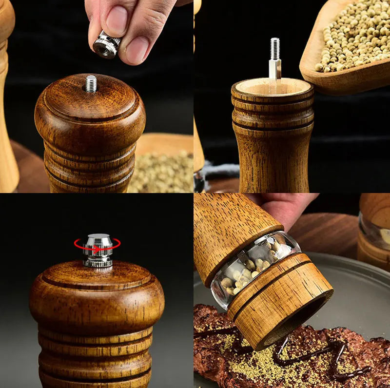 6-inch Manual Pepper Grinder