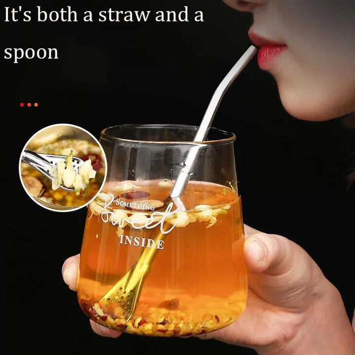 Yerba Mate Bulb Washable Drinking Straw