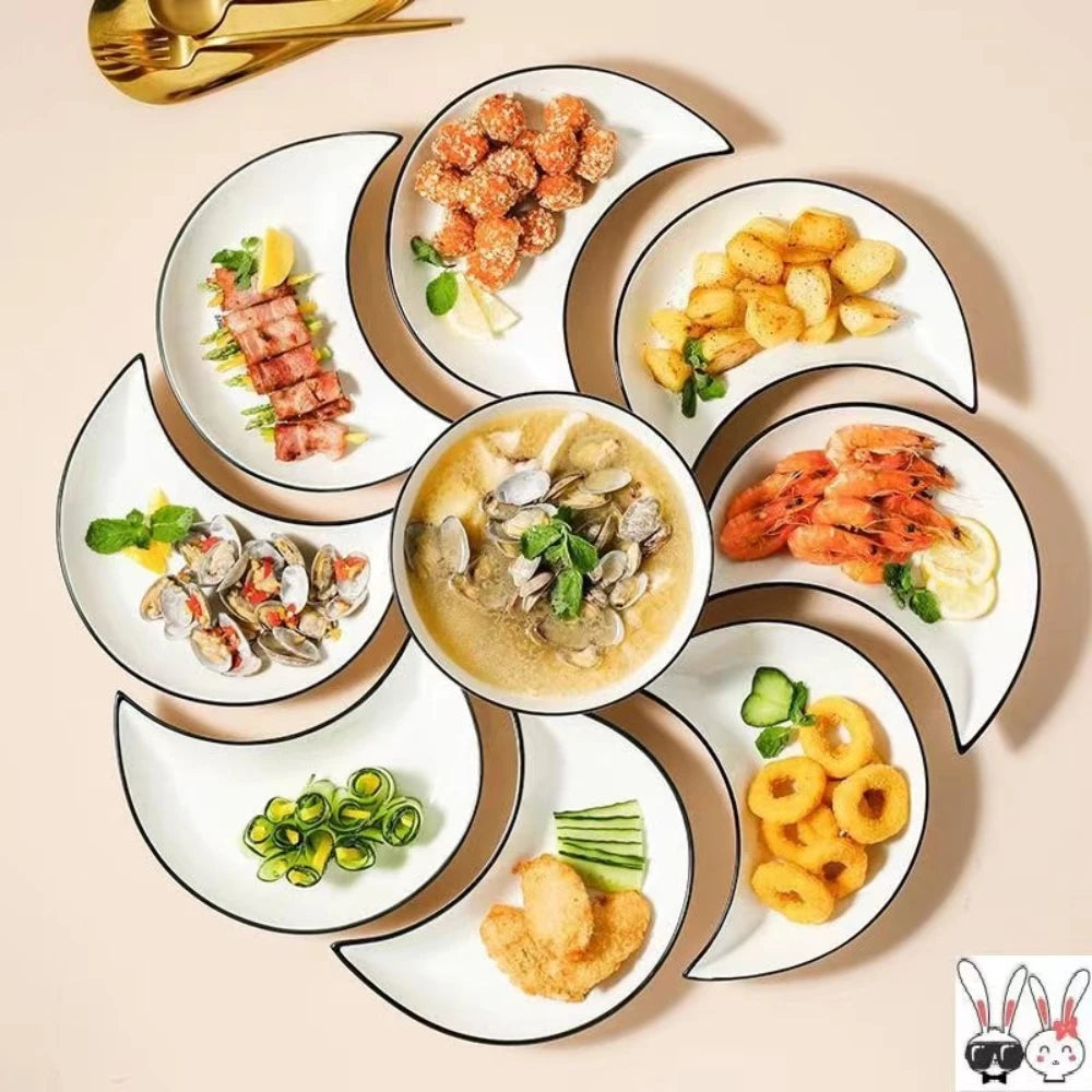 5 Piece Reunion Ceramic Dinnerware Set