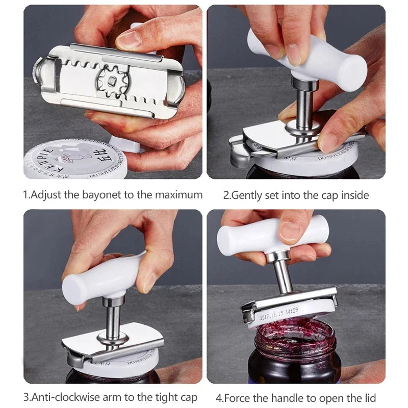 Stainless Steel Rotary Opener