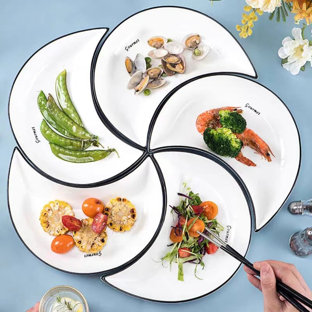 5 Piece Reunion Ceramic Dinnerware Set