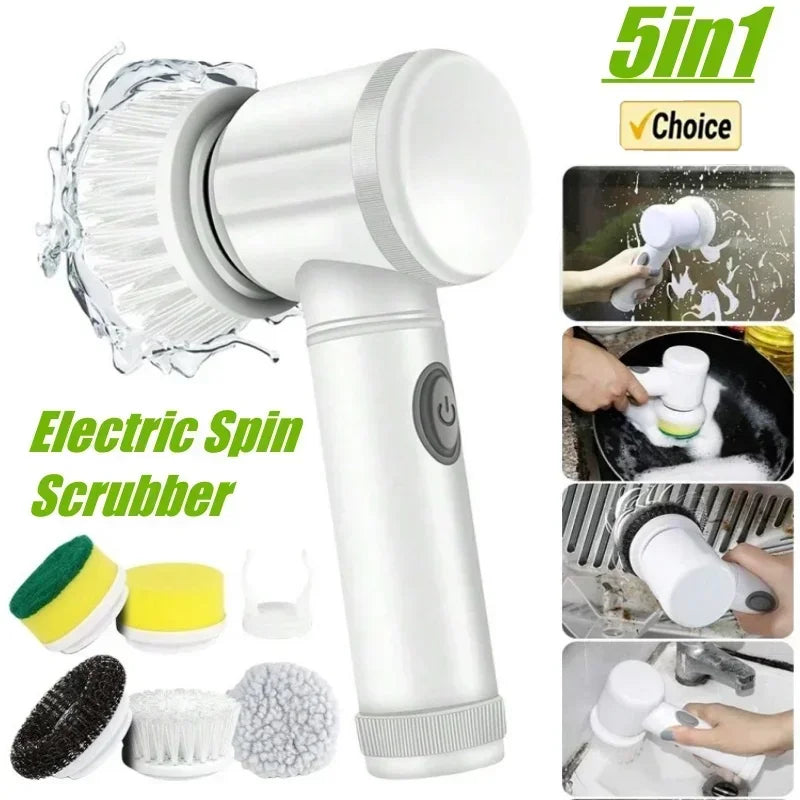 Rechargeable cleaning brush