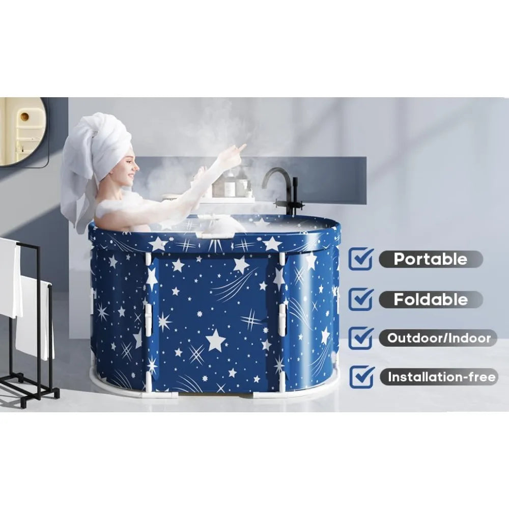 Foldable Freestanding Bathtub