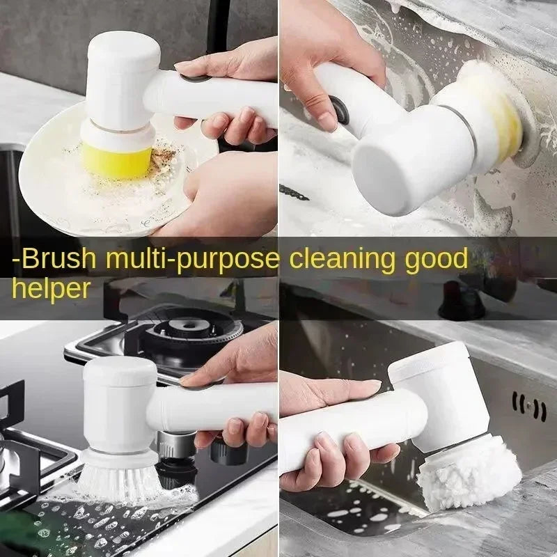 Rechargeable cleaning brush