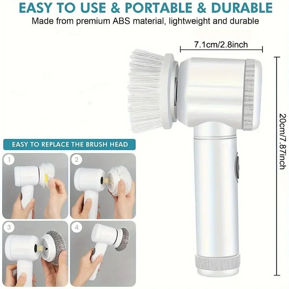 Rechargeable cleaning brush
