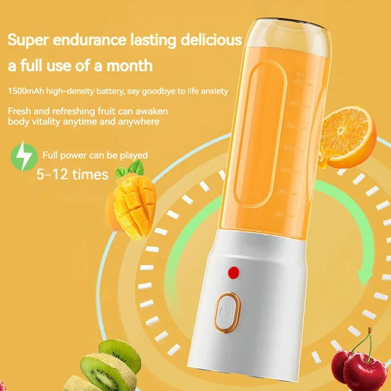 Portable Wireless Fruit Juicer