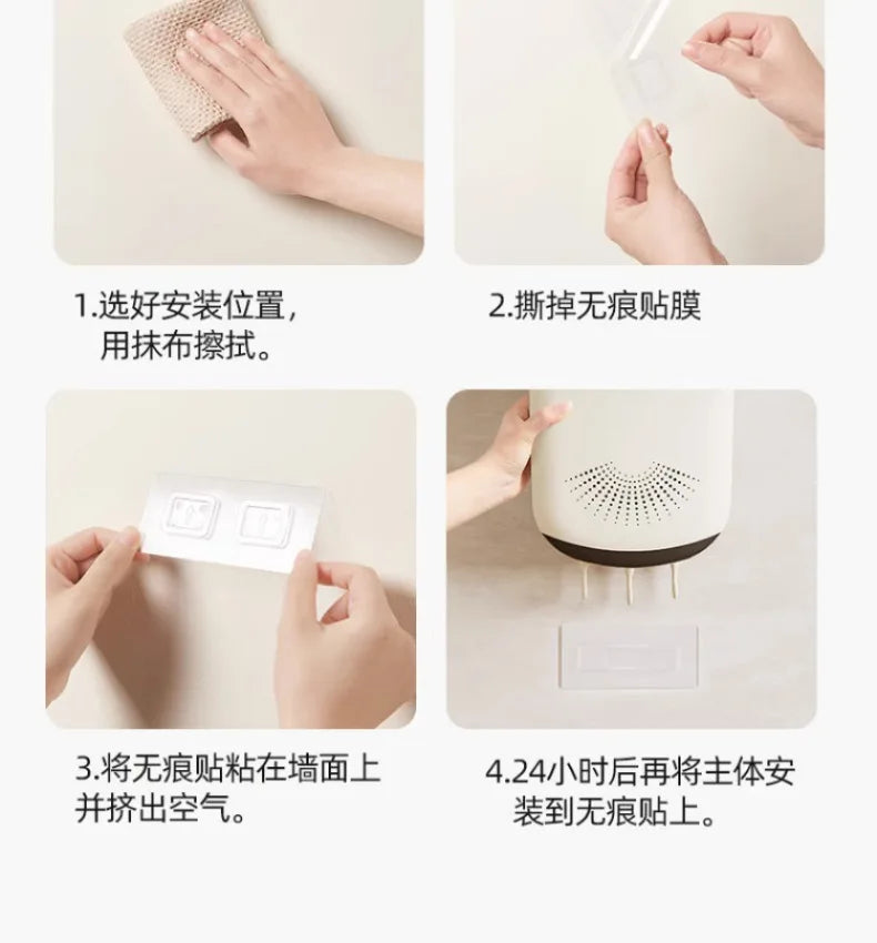 Wall-Mounted Dustproof Chopstick Holder