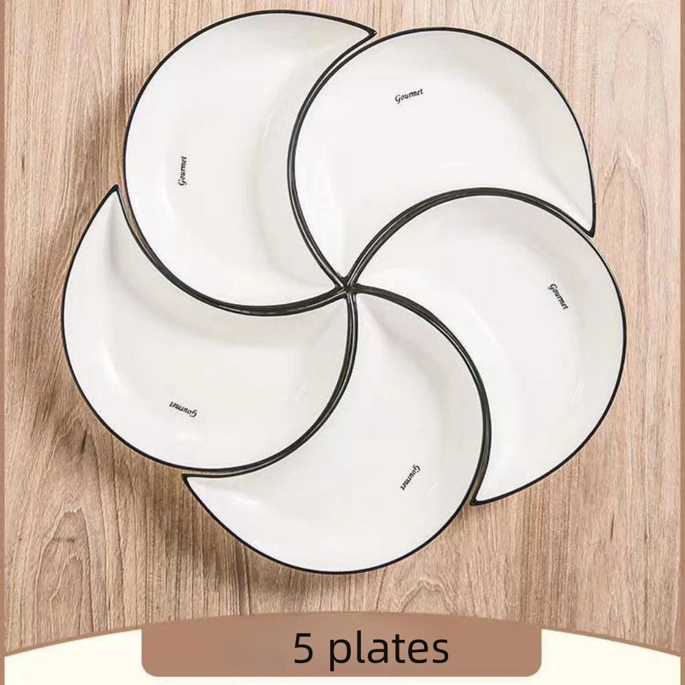 5 Piece Reunion Ceramic Dinnerware Set