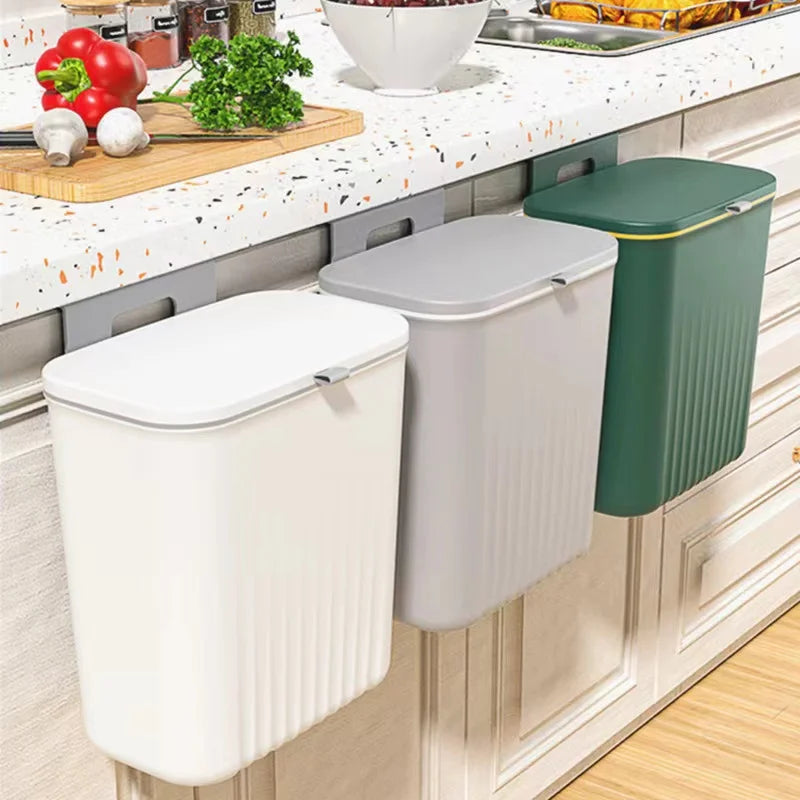 Wall Mounted Hanging Trash Bin
