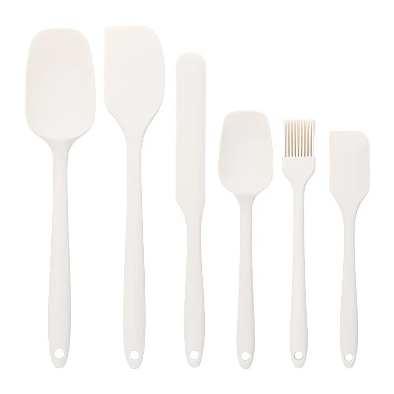 6pc Flexible Silicone Spatula Set