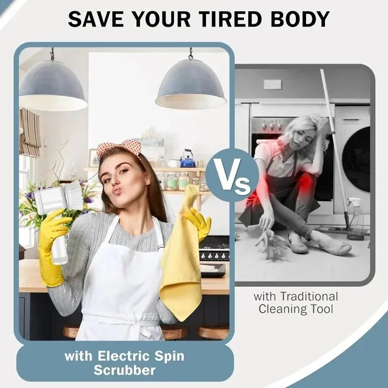 Rechargeable cleaning brush