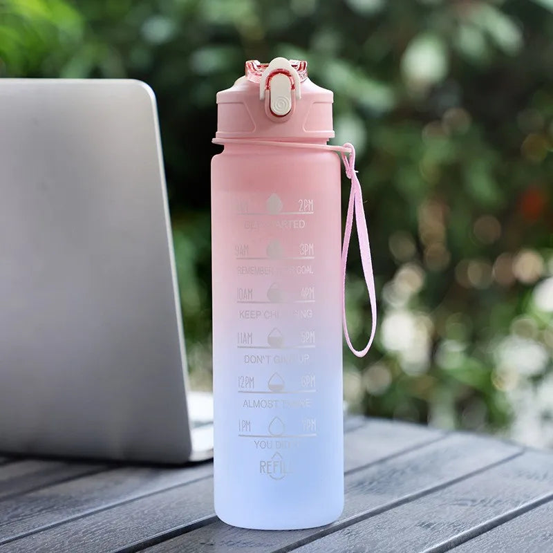 Motivational Portable Water bottle