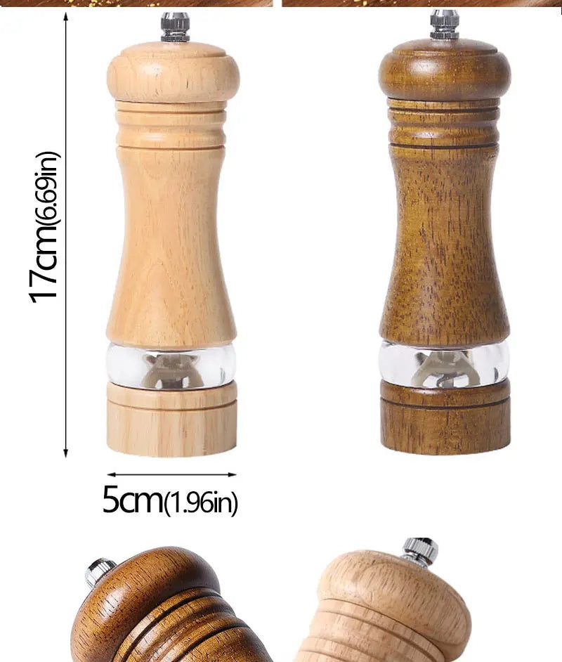 6-inch Manual Pepper Grinder