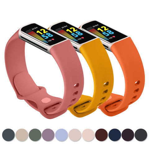 Soft Smatwatch Band for Fitbit Charge 6