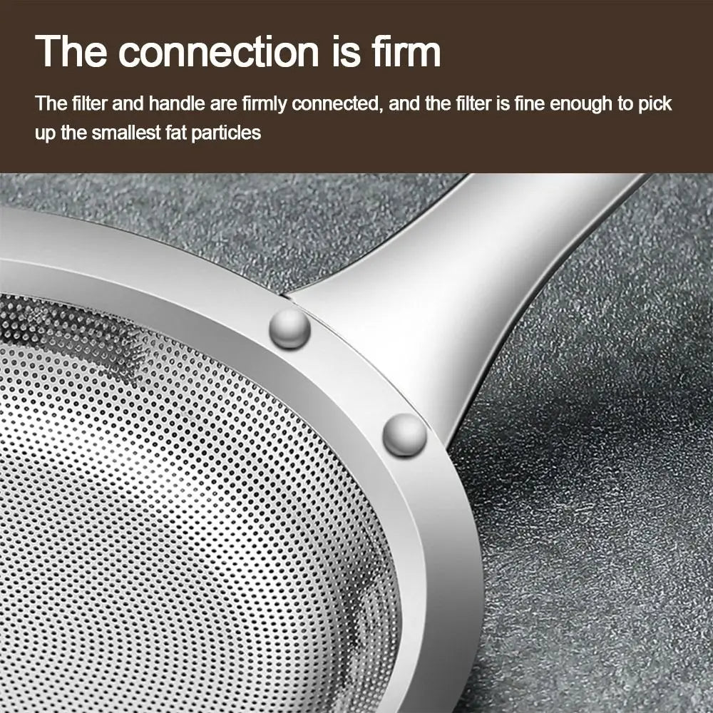 304 Stainless Steel Fat Skimmer Spoon