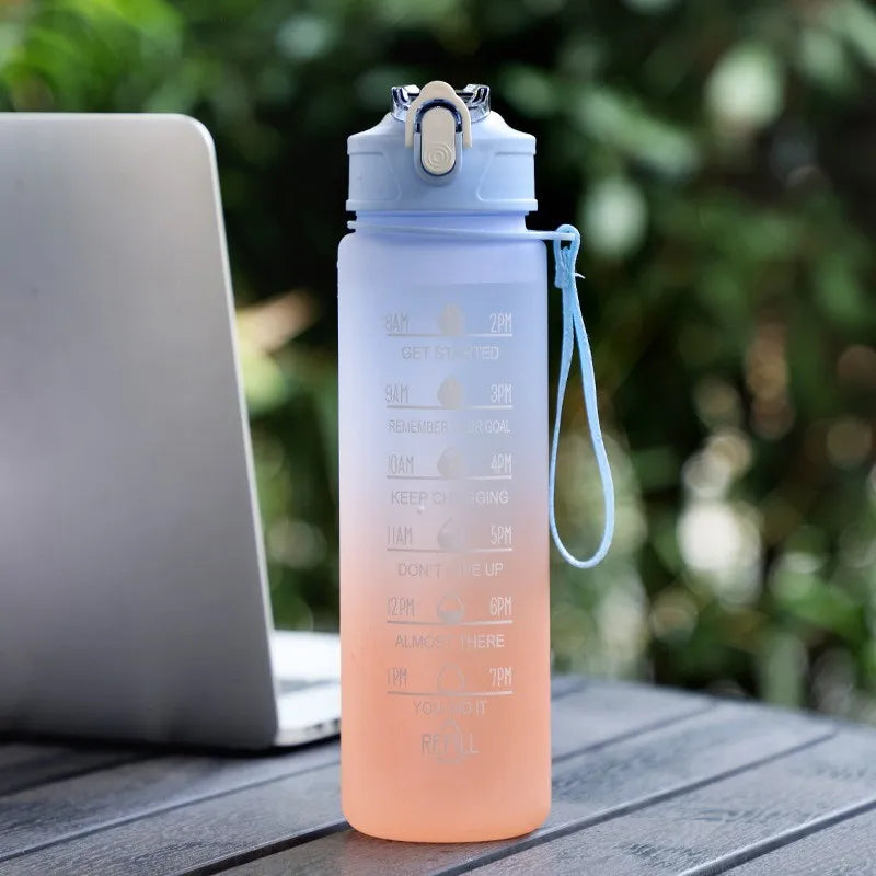 Motivational Portable Water bottle
