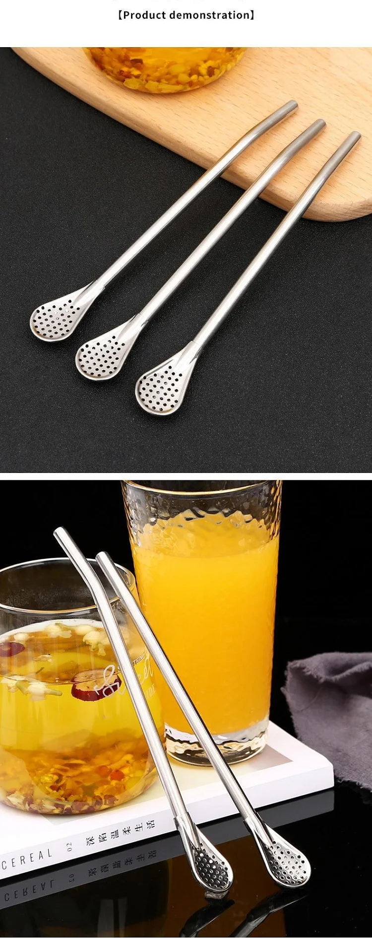 Yerba Mate Bulb Washable Drinking Straw