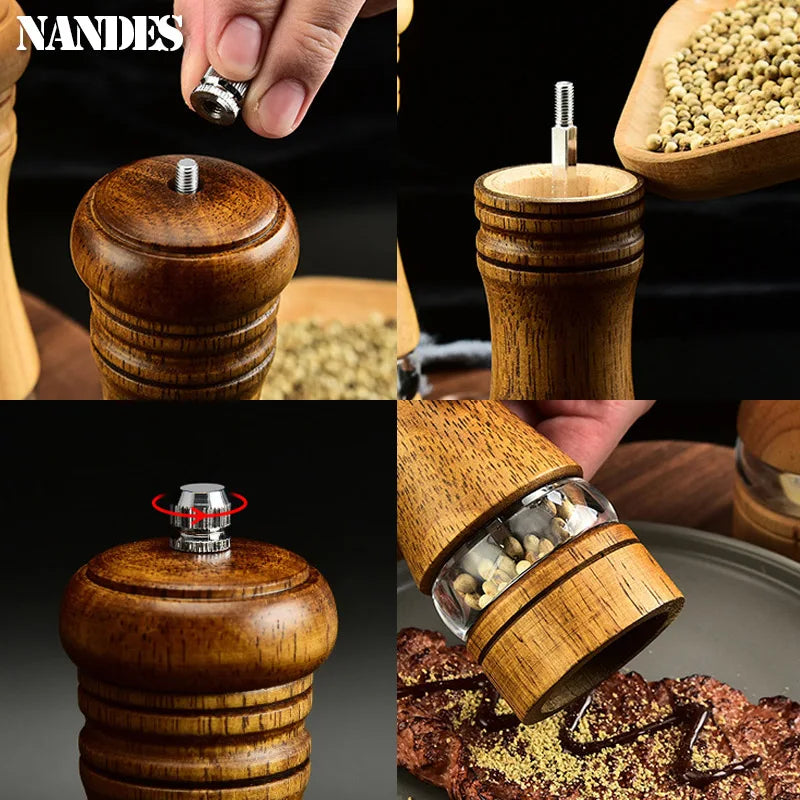 6-inch Manual Pepper Grinder