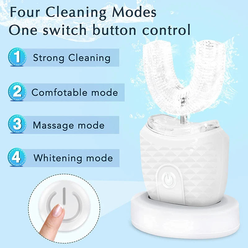 U-shaped electric toothbrush