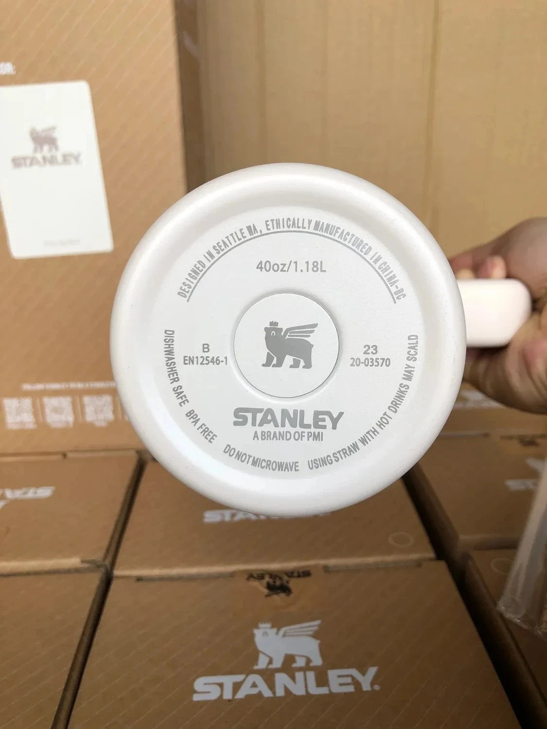 Stanley Tumbler with Handle Straw