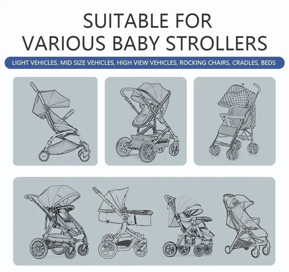Baby Stroller Cradle Mosquito Net