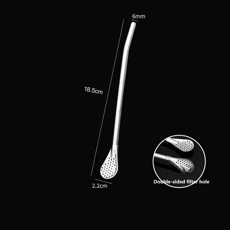 Yerba Mate Bulb Washable Drinking Straw