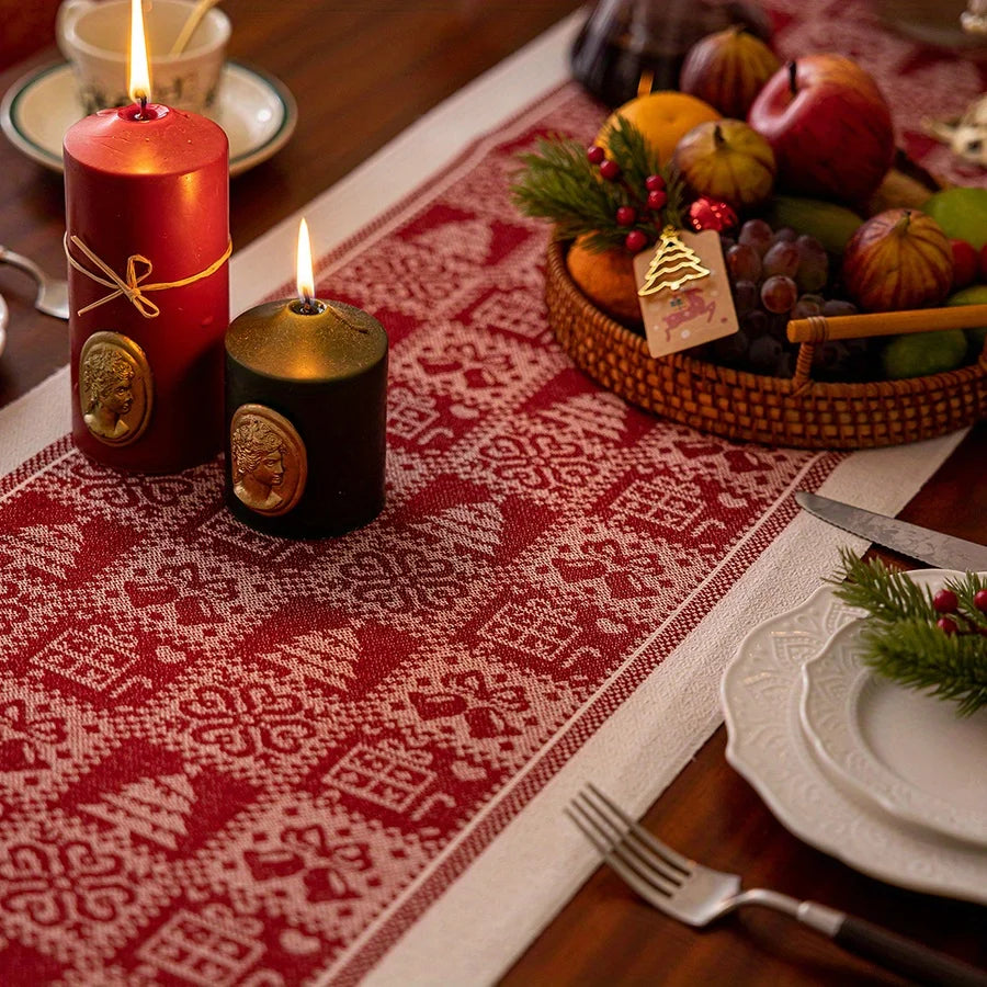 Christmas Elk Table Runner