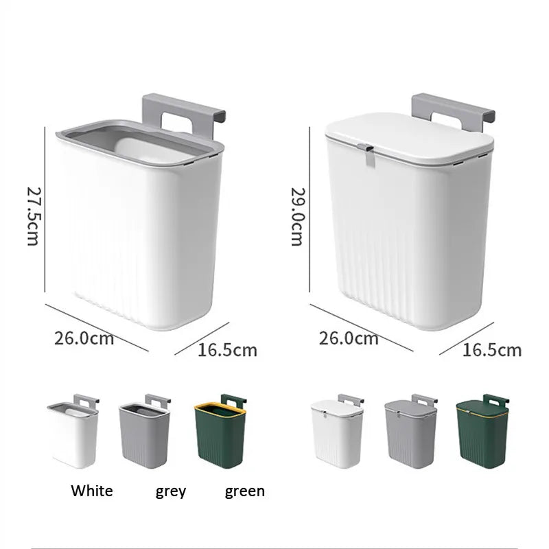 Wall Mounted Hanging Trash Bin
