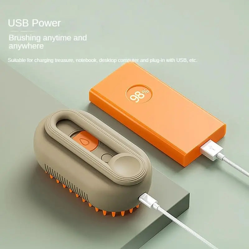 Steamy Pet Brush
