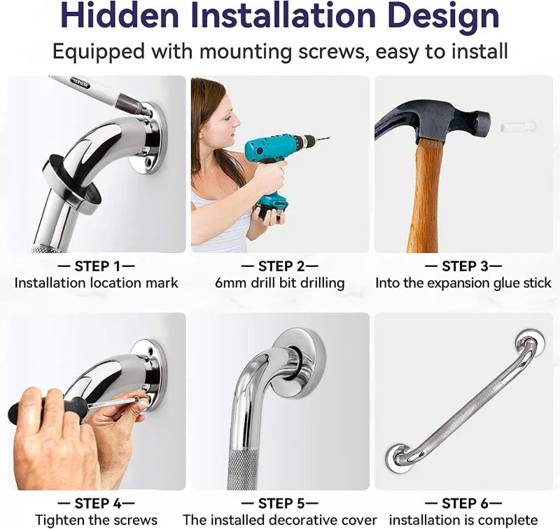 Shower Safety Support Handle