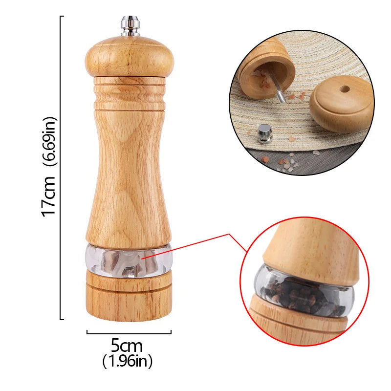 6-inch Manual Pepper Grinder