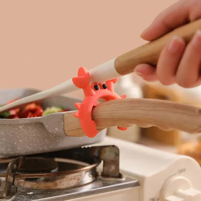 Small Crab Silicone Spatula Holder