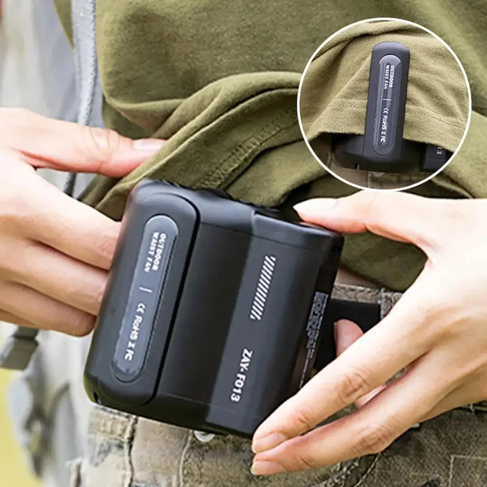 Portable Waist Hanging Fan