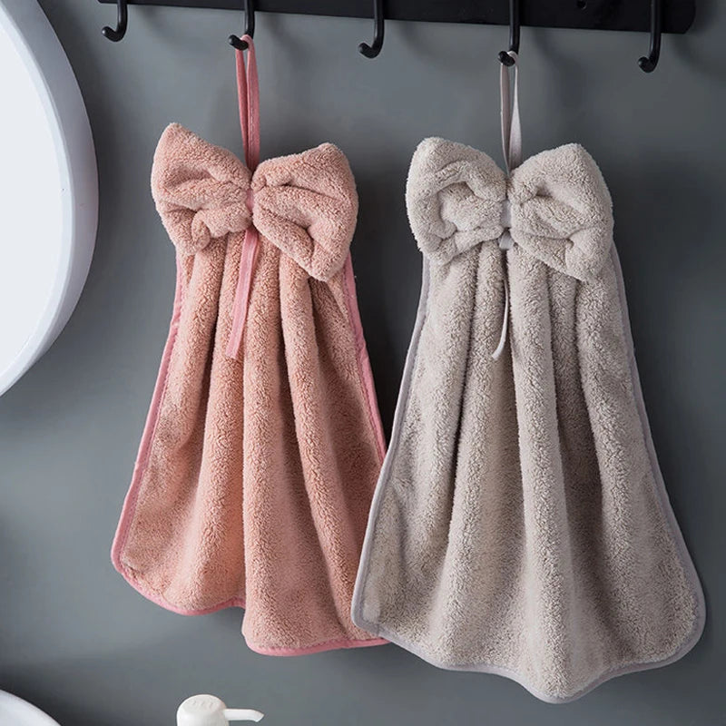 Bowknot Hand Towels