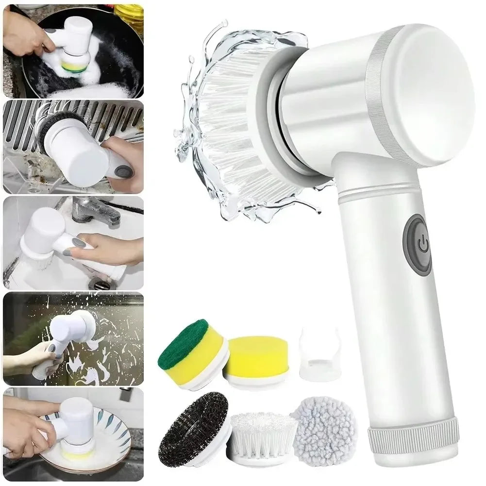 Rechargeable cleaning brush