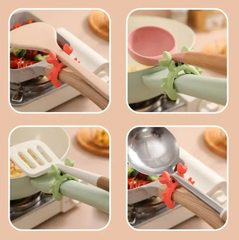 Small Crab Silicone Spatula Holder